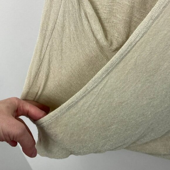 Free People Almond Miss Rose Tunic Blouse Size Small Sweater Top Long Sleeve Tee - Picture 9 of 9